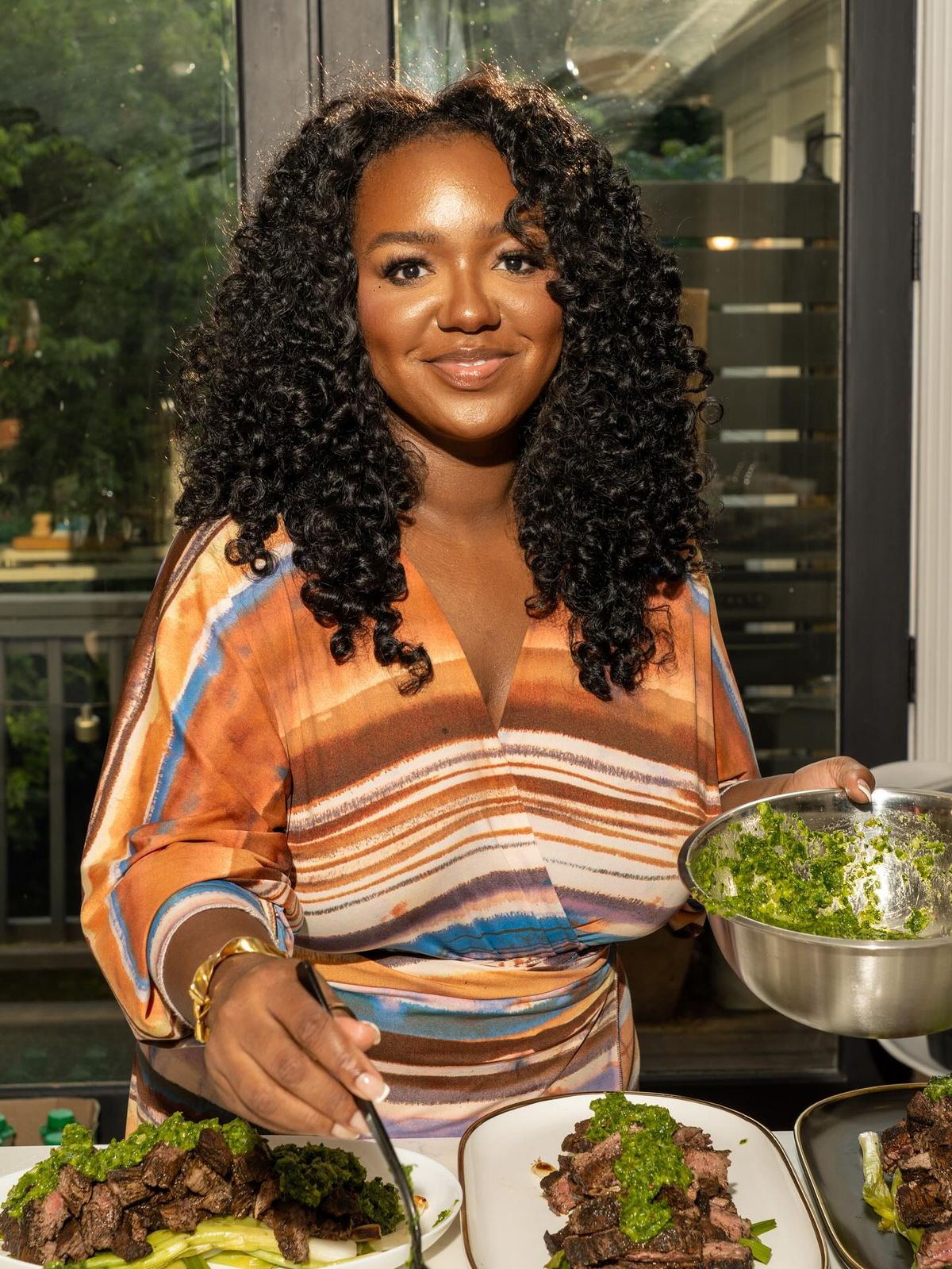 Nneka Eze, a Getameal cook in Victoria Island, Lagos